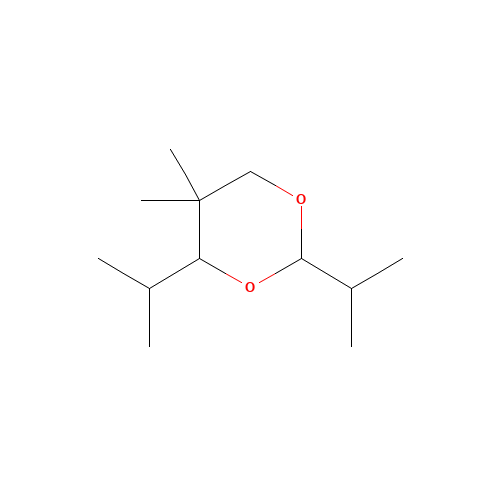 3494-76-6 2,4-diisopropyl-5,5-dimethyl-1,3-dioxane chemical structure