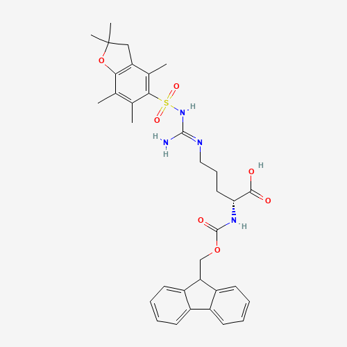187618-60-6 Fmoc-D-Arg(Pbf)-OH chemical structure