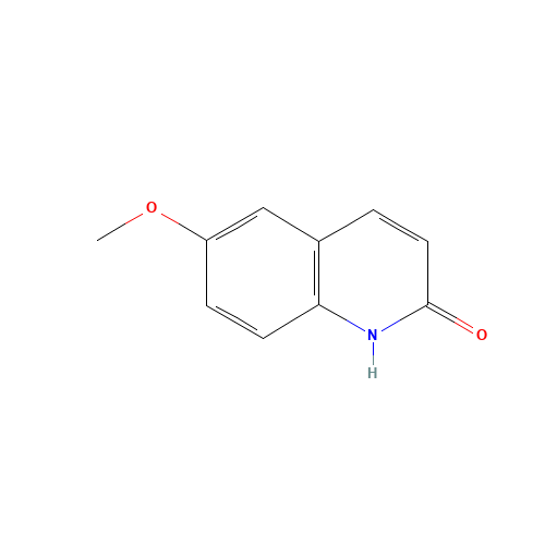 13676-00-1 2-Hydroxy-6-methoxyquinoline chemical structure