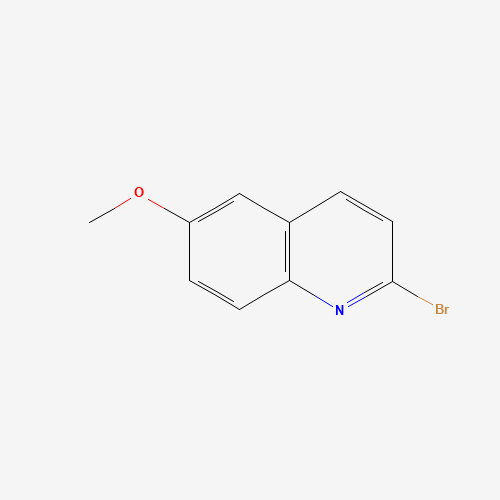 476161-59-8 2-BROMO-6-METHOXYQUINOLINE chemical structure