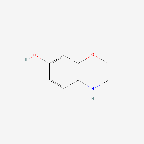 104535-37-7 3,4-DIHYDRO-2H-1,4-BENZOXAZIN-7-OL chemical structure