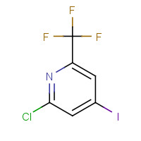 205444-22-0 2-CHLORO-4-IODO-6-(TRIFLUOROMETHYL)PYRIDINE chemical structure
