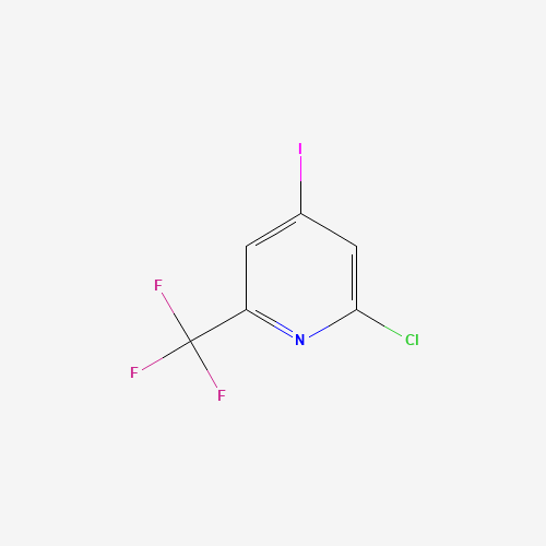 205444-22-0 2-CHLORO-4-IODO-6-(TRIFLUOROMETHYL)PYRIDINE chemical structure
