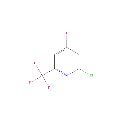 205444-22-0 2-CHLORO-4-IODO-6-(TRIFLUOROMETHYL)PYRIDINE chemical structure