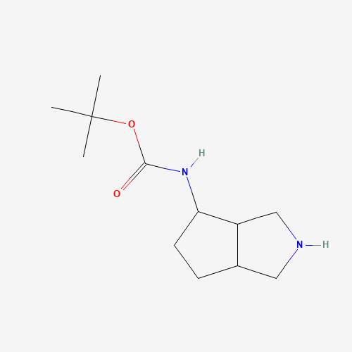 185693-12-3 TERT-BUTYL OCTAHYDROCYCLOPENTA[C]PYRROL-4-YLCARBAMATE chemical structure