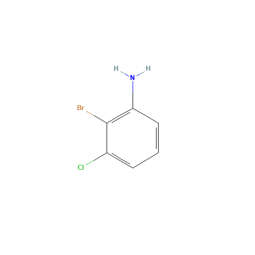 96558-73-5 2-BROMO-3-CHLOROANILINE chemical structure