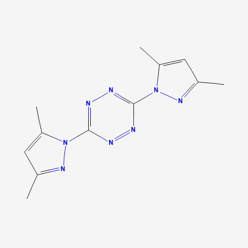 30169-25-6 3,6-Bis(3,5-dimethyl-1H-pyrazol-1-yl)-1,2,4,5-tetrazine chemical structure