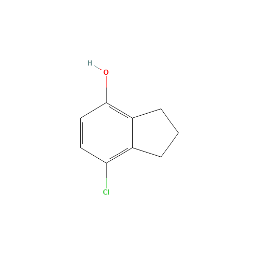 145-94-8 7-CHLORO-4-INDANOL chemical structure