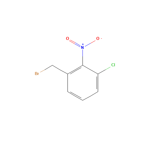 56433-00-2 3-Chloro-2-nitrobenzyl bromide chemical structure