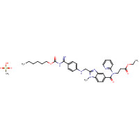 872728-81-9 Dabigatran etexilate mesylate chemical structure