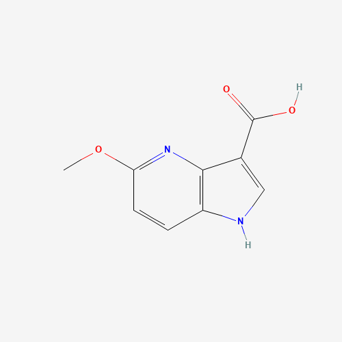1190319-23-3 5-Methoxy-4-azaindole-3-carboxylic acid chemical structure