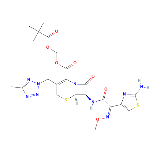 82547-81-7 Cefteram pivoxil chemical structure