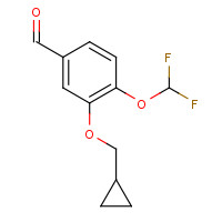 151103-09-2 4-(DIFLUOROMETHOXY)-3-(CYCLOPROPYLMETHOX... chemical structure