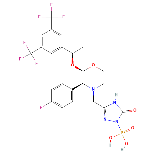 172673-20-0 Fosaprepitant chemical structure