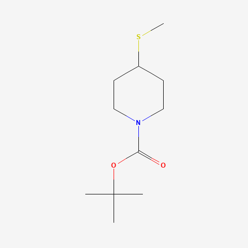 208245-69-6 tert-butyl 4-(methylthio)piperidine-1-carboxylate chemical structure