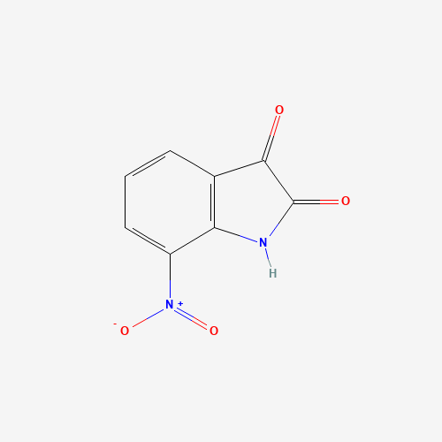 112656-95-8 7-nitroindoline-2,3-dione chemical structure