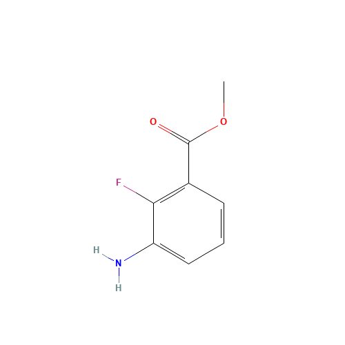 1195768-18-3 methyl 3-amino-2-fluorobenzoate chemical structure