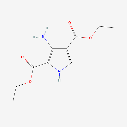 853058-40-9 dimethyl 3-amino-1H-pyrrole-2,4-dicarboxylate chemical structure