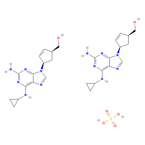 188062-50-2 Abacavir Sulfate chemical structure