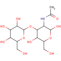 60283-31-0 2-Acetamido-2-deoxy-3-O-(a-D-galactopyranosyl)-D-galactose chemical structure