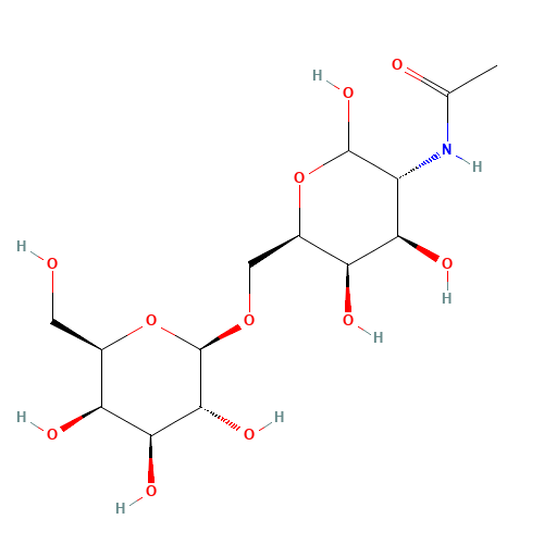 209977-51-5 2-Acetamido-2-deoxy-6-O-(b-D-galactopyranosyl)-D-galactopyranose chemical structure