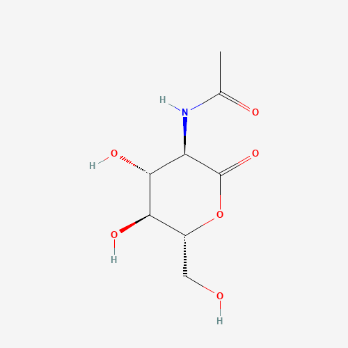 19026-22-3 2-Acetamido-2-deoxy-D-glucono-1,5-lactone chemical structure