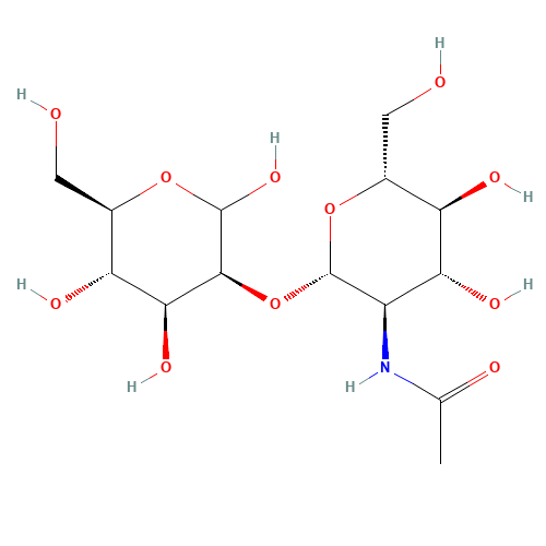 34621-73-3 2-O-(2-Acetamido-2-deoxy-b-D-glucopyranosyl)-D-mannose chemical structure