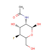 129728-87-6 2-Acetamido-2,4-dideoxy-4-fluoro-a-D-glucopyranose chemical structure