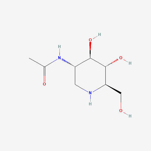 105265-96-1 2-Acetamido-1,2-dideoxynojirimycin chemical structure