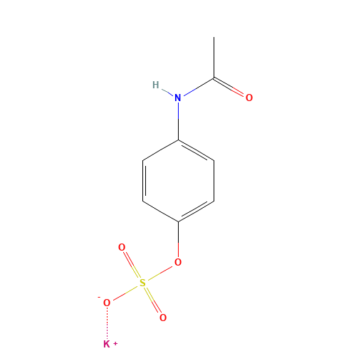 32113-41-0 4-Acetaminophen Sulfate Potassium Salt chemical structure