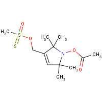 392718-69-3 (1-Acetoxy-2,2,5,5-tetramethyl-δ-3-pyrroline-3-methyl) Methanethiosulfonate chemical structure
