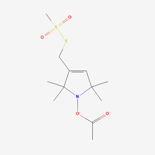 392718-69-3 (1-Acetoxy-2,2,5,5-tetramethyl-δ-3-pyrroline-3-methyl) Methanethiosulfonate chemical structure