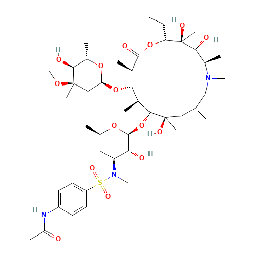 612069-30-4 3'-N-[[4-(Acetylamino)phenyl]sulfonyl]-3'-N-demethyl Azithromycin chemical structure