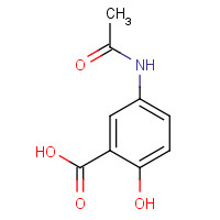 51-59-2 N-Acetyl Mesalazine chemical structure