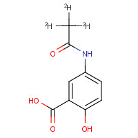 93968-79-7 N-Acetyl Mesalazine-d3 chemical structure