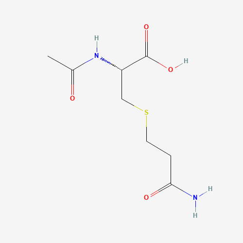 81690-92-8 N-Acetyl-S-(carbamoylethyl)-L-cysteine chemical structure