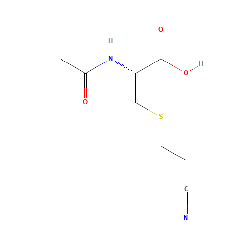 74514-75-3 N-Acetyl-S-(2-cyanoethyl)-L-cysteine chemical structure