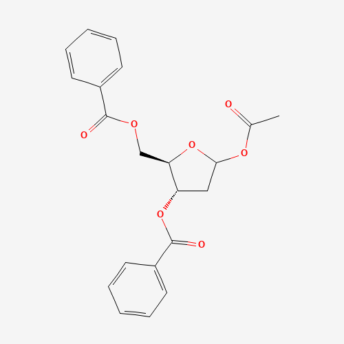51255-12-0 1-Acetyl-2-deoxy-3,5-di-O-benzoylribofuranose chemical structure
