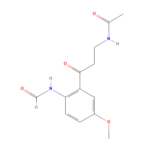 52450-38-1 N-γ-Acetyl-N-2-formyl-5-methoxykynurenamine chemical structure