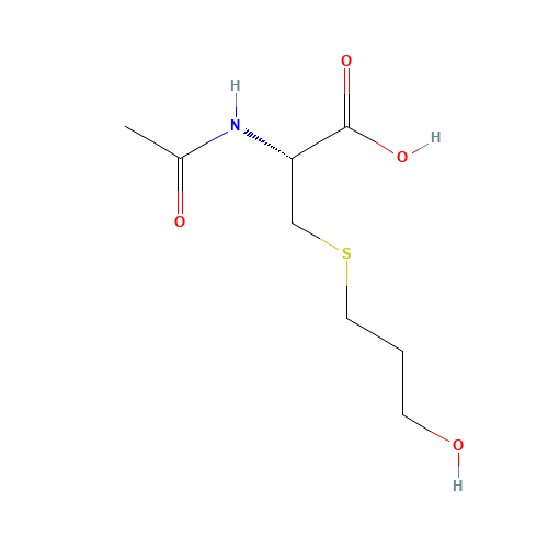 23127-40-4 N-Acetyl-S-(3-hydroxypropyl)cysteine chemical structure