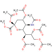 73208-82-9 N-Acetylneuraminic Acid Methyl Ester 2,4,7,8,9-Pentaacetate chemical structure
