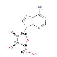 159496-13-6 Adenosine-13C5 chemical structure