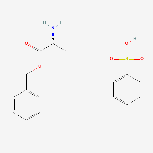 22839-12-9 D-Alanine Benzyl Ester Benzenesulfonic Acid Salt chemical structure