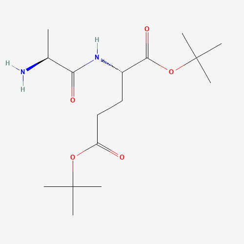 45272-19-3 N-L-Alanyl-L-glutamic Acid Bis(tert-butyl) Ester chemical structure
