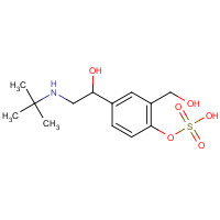63908-03-2 rac Albuterol-4-sulfate chemical structure