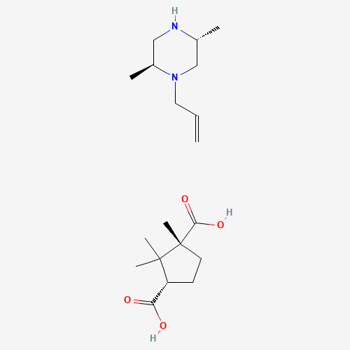 186094-00-8 (+)-(2S,5R)-1-Allyl-2,5-dimethylpiperazine,(+)-Camphoric Acid Salt chemical structure