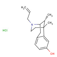 133005-41-1 (+)-N-Allyl Normetazocine Hydrochloride chemical structure