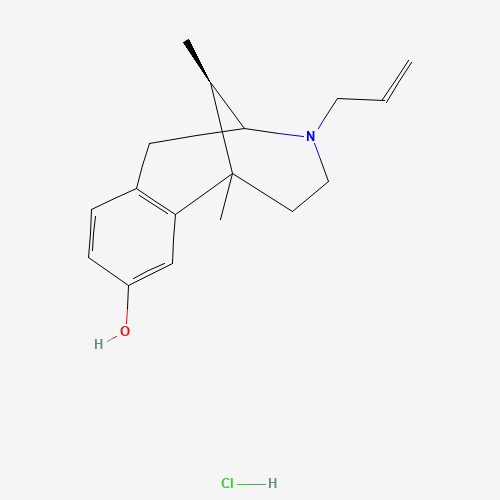 133005-41-1 (+)-N-Allyl Normetazocine Hydrochloride chemical structure