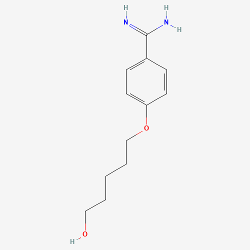 97844-81-0 5-(4-Amidinophenoxy)-1-pentanol chemical structure