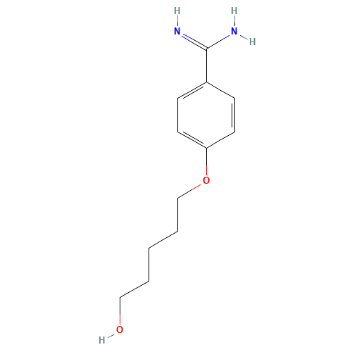 97844-81-0 5-(4-Amidinophenoxy)-1-pentanol chemical structure